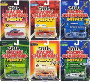 "Racing Champions Mint 2023" Set of 6 Cars Release 1 1/64 Diecast Model Cars by Racing Champions