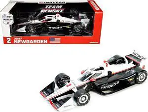 Dallara IndyCar #2 Josef Newgarden "Hitachi" Team Penske "NTT IndyCar Series" (2024) 1/18 Diecast Model Car by Greenlight