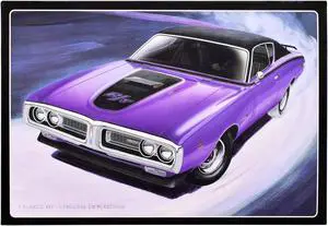 Skill 2 Model Kit 1971 Dodge Charger R/T 1/25 Scale Model by AMT