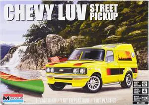 Level 4 Model Kit Chevrolet LUV Street Pickup Truck "Monogram" Series 1/24 Scale Model by Revell
