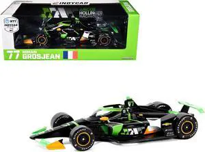 Dallara IndyCar #77 "DNS Filter" Juncos Hollinger Racing "NTT IndyCar Series" (2024) 1/18 Diecast Model Car by Greenlight