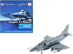 Douglas A-4M Skyhawk Aircraft "VMA-214 Blacksheep" (1989) US Marines "Air Power Series" 1/72 Diecast Model by Hobby Master