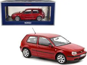 2002 Volkswagen Golf Red 1/18 Diecast Model Car by Norev
