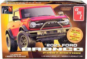 Skill 2 Model Kit 2021 Ford Bronco First Edition 1/25 Scale Model by AMT