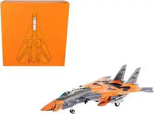 Grumman F-14D Tomcat Fighter Plane Ace Combat "Pumpkin Face" 1/72 Diecast Model by JC Wings