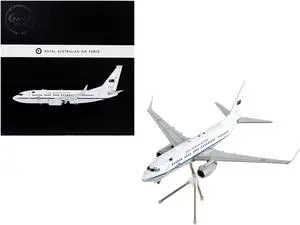 Boeing 737-700 Transport Aircraft "Royal Australian Air Force - A36-001" White & Gray 1/200 Diecast Model Airplane by GeminiJets