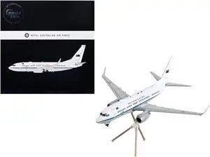 Boeing 737-700 Transport Aircraft "Royal Australian Air Force - A36-002" White & Gray 1/200 Diecast Model Airplane by GeminiJets