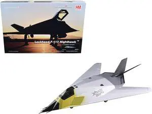Lockheed F-117A Nighthawk Stealth Aircraft "Toxic Death" (1991) "Air Power Series" 1/72 Diecast Model by Hobby Master