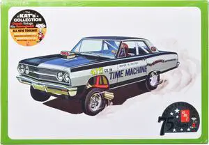 Skill 2 Model Kit 1965 Chevrolet Chevelle AWB Funny Car "Time Machine" 1/25 Scale Model by AMT