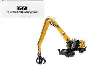 CAT Caterpillar MH3040 Wheel Material Handler with Operator "High Line Series" 1/50 Diecast Model by Diecast Masters