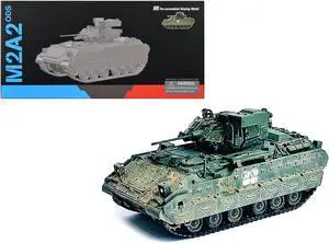 Ukraine M2A2 ODS Light Tank Green Camouflage (Weathered) "NEO Dragon Armor" Series 1/72 Plastic Model by Dragon Models