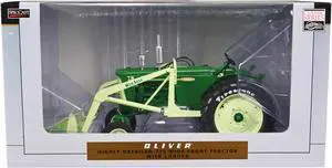 Oliver 770 Wide Front Tractor with Loader Green "Classic Series" 1/16 Diecast Model by SpecCast