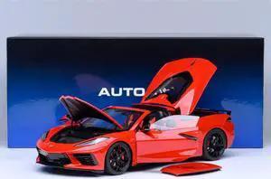 2020 Chevrolet Corvette C8 Stingray Torch Red 1/18 Model Car by Autoart