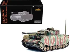 Germany Pz.Kpfw.IV Ausf.H with Schurzen Tank #823 "2.Pz.Div., Normandy" "NEO Dragon Armor" 1/72 Plastic Model by Dragon Models
