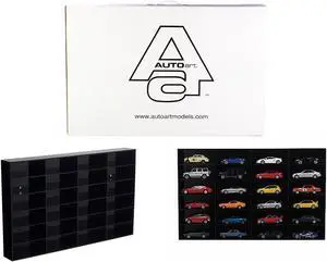 24 Car Acrylic Display Show Case Shelf for 1/43 Scale Model Cars by Autoart