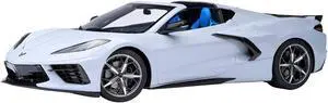 2020 Chevrolet Corvette C8 Stingray Ceramic Matrix Gray Metallic 1/18 Model Car by Autoart