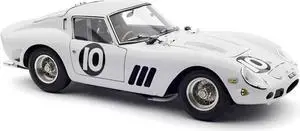 Ferrari 250 GTO #10 Graham Hill 2nd Place "Tourist Trophy - Goodwood" (1962) Ltd Ed to 2200 pcs 1/18 Diecast Model Car by CMC