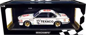BMW 635 CSi #12 Ballot-Lena - Metge - Andruet "Texaco" 24H of Spa (1985) Ltd Ed to 300 pcs 1/18 Diecast Model Car by Minichamps