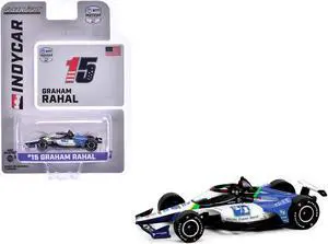 Dallara IndyCar #15 "Fifth Third Bank" Rahal Letterman Lanigan Racing "NTT IndyCar" (2024) 1/64 Die Cast Model Car by Greenlight
