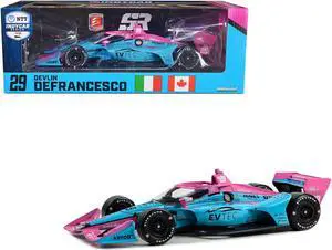 Dallara IndyCar #29 "EVTEC Performance Group" Andretti Steinbrenner Autosport 1/18 Diecast Model Car by Greenlight