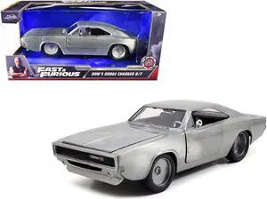 Dom's 1970 Dodge Charger R/T Bare Metal "Fast & Furious 7" (2015) Movie 1/24 Diecast Model Car by Jada
