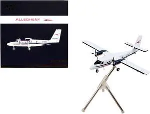 De Havilland DHC-6-300 Commercial Aircraft White w/Blue Stripes "Gemini 200" Series 1/200 Diecast Model Airplane by GeminiJets