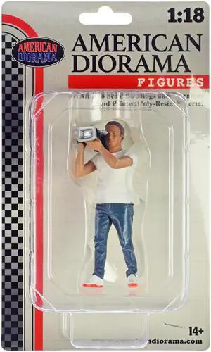 "On-Air" Figure 3 for 1/18 Scale Models by American Diorama