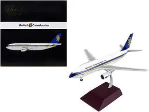 Airbus A310-200 Commercial Aircraft White w/Blue Stripes and Tail "Gemini 200" Series 1/200 Diecast Model Airplane by GeminiJets