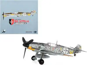 Messerschmitt Luftwaffe BF 109G-6 Fighter Plane w/Display Stand Limited Edition to 600 pieces 1/72 Diecast Model by JC Wings