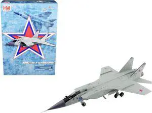 Mikoyan MIG-31K Foxhound D Interceptor Aircraft w/KH-47M2 Missile (2022) "Air Power Series" 1/72 Diecast Model by Hobby Master