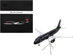 Airbus A320 Commercial Aircraft "Air Canada" (C-FNVV) Black "Gemini 200" Series 1/200 Diecast Model Airplane by GeminiJets