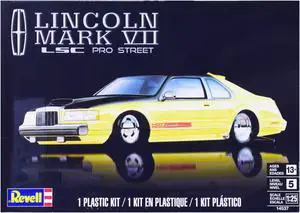 Level 5 Model Kit Lincoln Mark VII LSC Pro Street 1/25 Scale Model by Revell