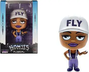 Flygirl 4.5" Figure "Homies Big Headz" Series 3 model by Homies