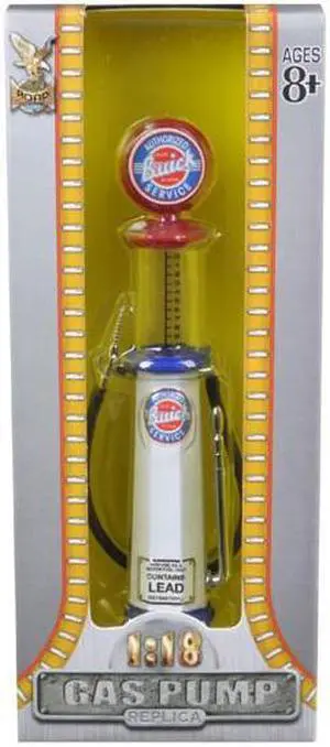 Buick Gasoline Vintage Gas Pump Cylinder 1/18 Diecast Replica by Road Signature