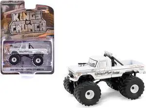 1978 Ford F-250 Monster Truck White "Capitol City Monster" "Kings of Crunch" Series 15 1/64 Die Cast Model Car by Greenlight