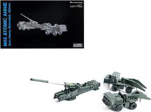 United States M65 Atomic Cannon Artillery Olive Drab US Army "NEO Dragon Armor" Series 1/72 Plastic Model by Dragon Models