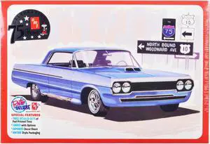 Skill 2 Model Kit 1964 Chevrolet Impala "Super Street Rod" 3-in-1 Kit 1/25 Scale Model by AMT