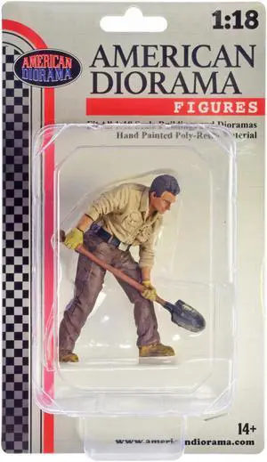 "4X4 Mechanic" Figure 4 for 1/18 Scale Models by American Diorama