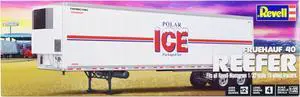Level 4 Model Kit Fruehauf 40' Refrigerated Trailer "Polar ICE" 1/32 Scale Model by Revell