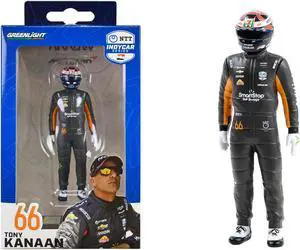 "NTT IndyCar Series" #66 Tony Kanaan Driver Figure "SmartStop Self Storage - Arrow McLaren"  for 1/18 Scale Models by Greenlight