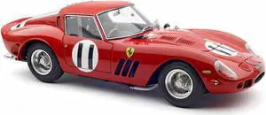 Ferrari 250 GTO #11 "Maranello Concessionaires" 2nd Place "Paris 1000 Kilometres" (1962) 1/18 Diecast Model Car by CMC