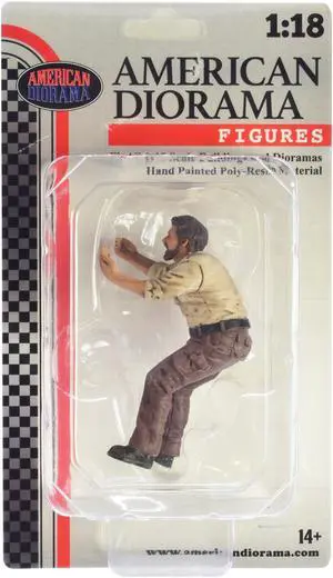 "4X4 Mechanic" Figure 6 for 1/18 Scale Models by American Diorama