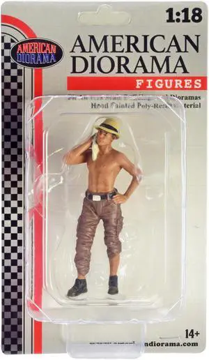 "4X4 Mechanic" Figure 1 for 1/18 Scale Models by American Diorama
