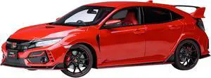 2021 Honda Civic Type R (FK8) RHD (Right Hand Drive) Flame Red 1/18 Model Car by Autoart
