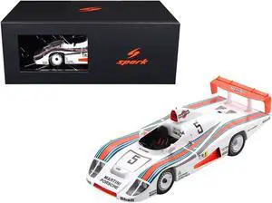 Porsche 936/78 #5 "Martini Racing Porsche System" "24 Hours of Le Mans" (1978) with Acrylic Display Case 1/18 Model Car by Spark