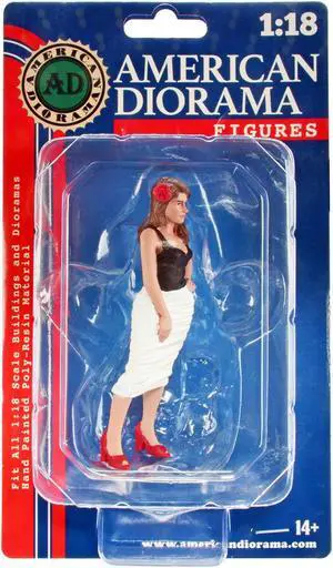 "Pin-Up Girls" Suzy Figure for 1/18 Scale Models by American Diorama