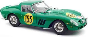 Ferrari 250 GTO #153 David Piper - Dan Margulies "Tour de France" (1962) Limited Ed to 2200 pcs 1/18 Diecast Model Car by CMC