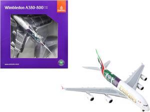 Airbus A380-800 Commercial Aircraft "Emirates Airlines" (A6-EOE) White with Graphics 1/400 Diecast Model Airplane by GeminiJets