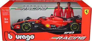 Ferrari SF-23 #16 Charles Leclerc F1 World Championship (2023) "Formula Racing" Series 1/18 Diecast Model Car by Bburago