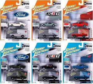 Johnny Lightning Collector's Tin 2021 Set of 6 Cars Release 3 Limited Ed of 7140 pcs 1/64 Diecast Model Cars by Johnny Lightning